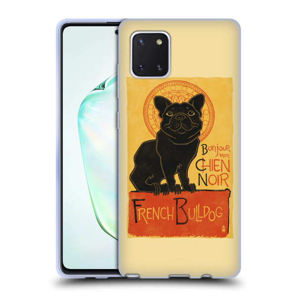 Lantern Press Dog Collection French Bulldog Soft Gel Case for Samsung Galaxy Note10 Lite