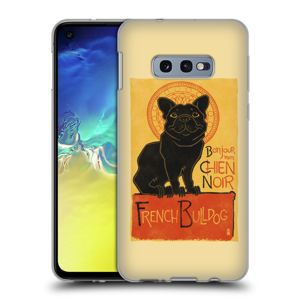 Lantern Press Dog Collection French Bulldog Soft Gel Case for Samsung Galaxy S10e