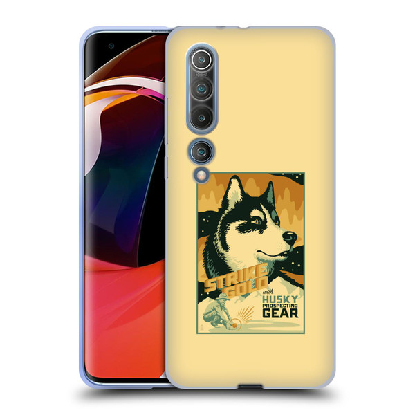 Lantern Press Dog Collection Husky Soft Gel Case for Xiaomi Mi 10 5G / Mi 10 Pro 5G