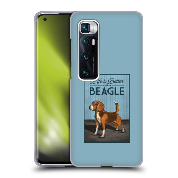 Lantern Press Dog Collection Beagle Soft Gel Case for Xiaomi Mi 10 Ultra 5G