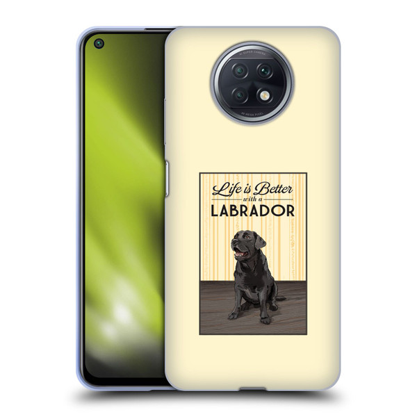 Lantern Press Dog Collection Labrador Soft Gel Case for Xiaomi Redmi Note 9T 5G