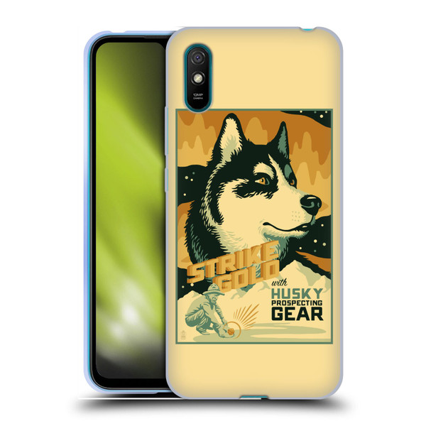 Lantern Press Dog Collection Husky Soft Gel Case for Xiaomi Redmi 9A / Redmi 9AT