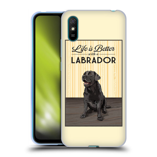 Lantern Press Dog Collection Labrador Soft Gel Case for Xiaomi Redmi 9A / Redmi 9AT