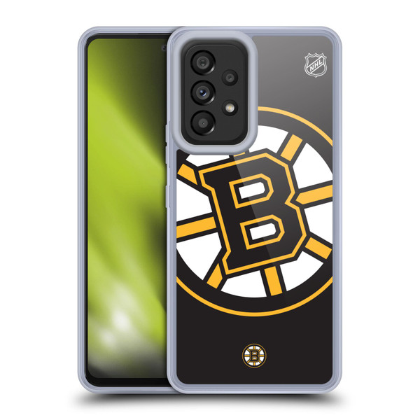 NHL Boston Bruins Oversized Soft Gel Case for Samsung Galaxy A53 5G (2022)
