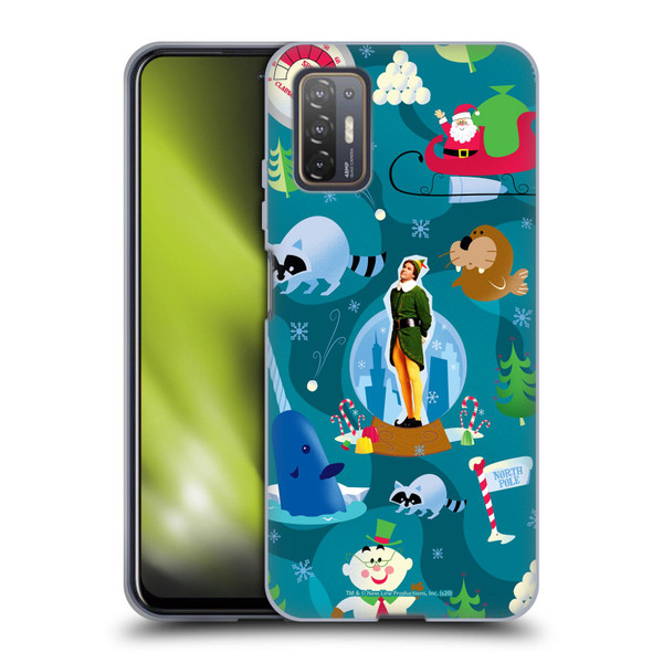 Elf Movie Graphics 1 Animals Pattern Soft Gel Case for HTC Desire 21 Pro 5G