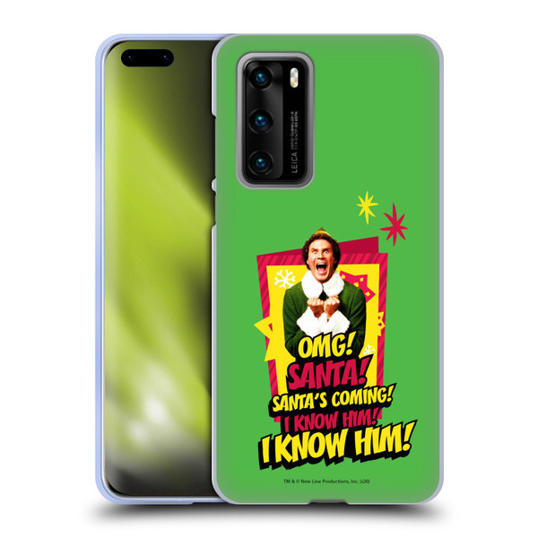 Elf Movie Graphics 1 Buddy Soft Gel Case for Huawei P40 5G