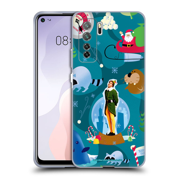 Elf Movie Graphics 1 Animals Pattern Soft Gel Case for Huawei Nova 7 SE/P40 Lite 5G