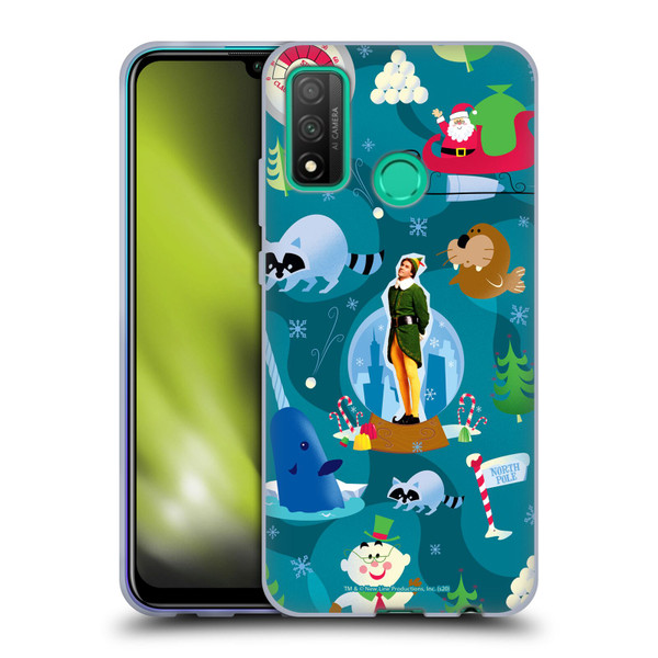 Elf Movie Graphics 1 Animals Pattern Soft Gel Case for Huawei P Smart (2020)