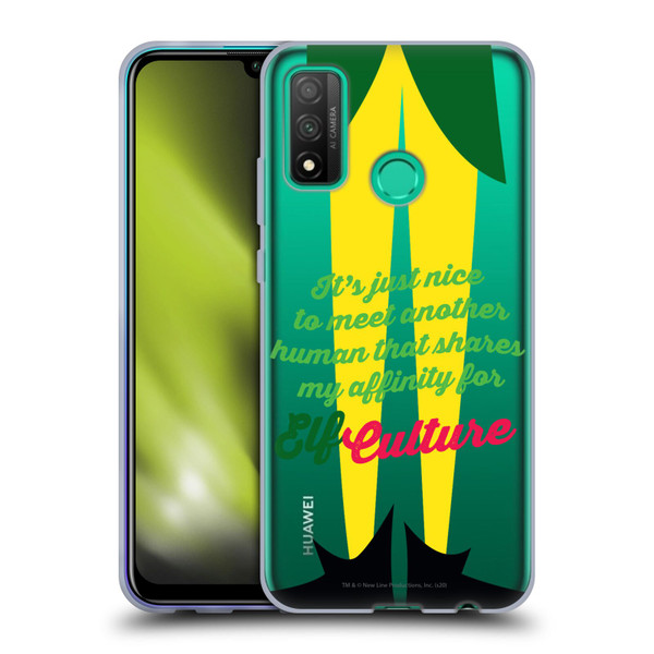Elf Movie Graphics 1 Legs Soft Gel Case for Huawei P Smart (2020)
