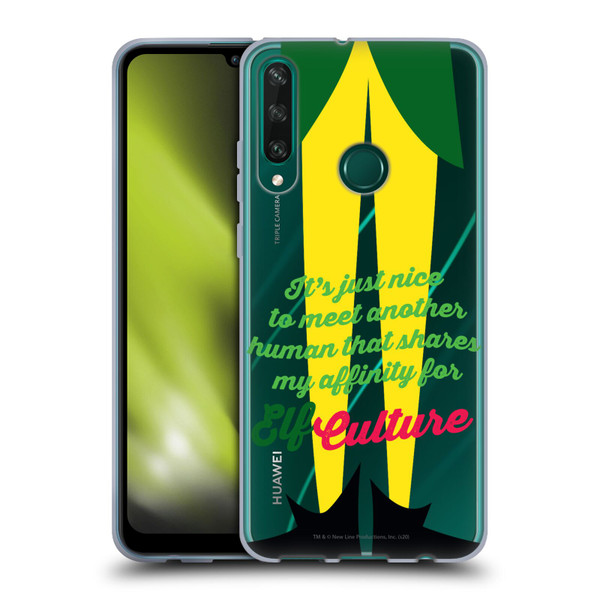 Elf Movie Graphics 1 Legs Soft Gel Case for Huawei Y6p