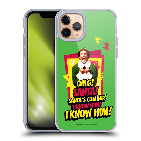 Elf Movie Graphics 1 Buddy Soft Gel Case for Apple iPhone 11 Pro