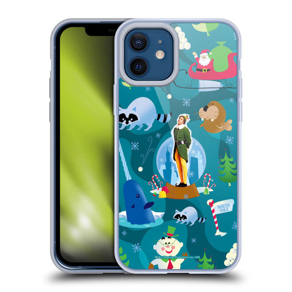 Elf Movie Graphics 1 Animals Pattern Soft Gel Case for Apple iPhone 12 / iPhone 12 Pro