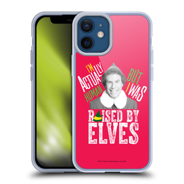 Elf Movie Graphics 1 Raised By Elves Soft Gel Case for Apple iPhone 12 Mini