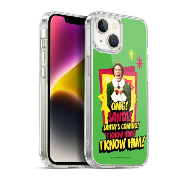 Elf Movie Graphics 1 Buddy Soft Gel Case for Apple iPhone 14