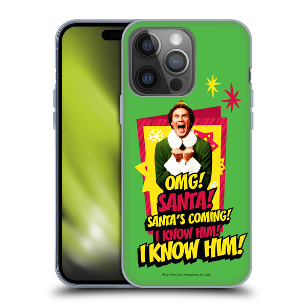 Elf Movie Graphics 1 Buddy Soft Gel Case for Apple iPhone 14 Pro