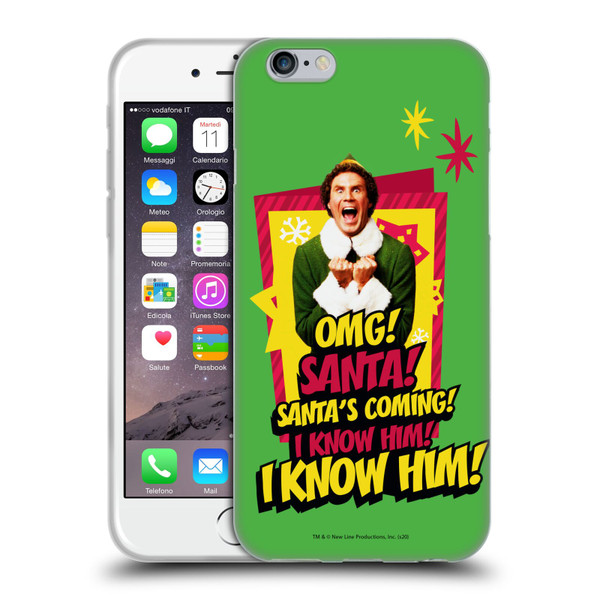 Elf Movie Graphics 1 Buddy Soft Gel Case for Apple iPhone 6 / iPhone 6s