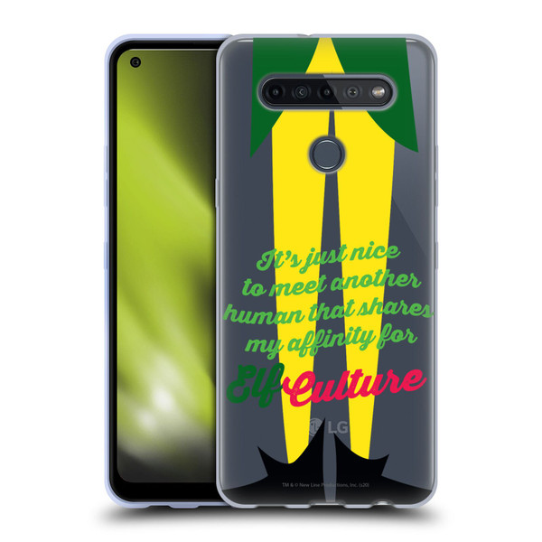 Elf Movie Graphics 1 Legs Soft Gel Case for LG K51S