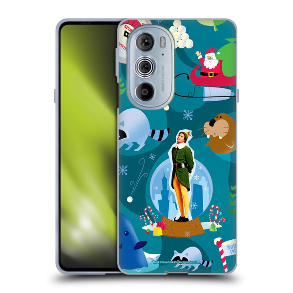 Elf Movie Graphics 1 Animals Pattern Soft Gel Case for Motorola Edge X30