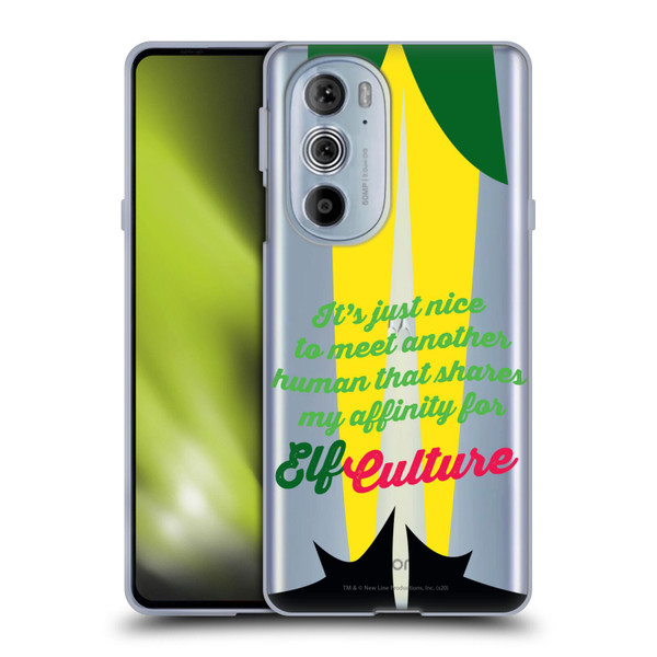Elf Movie Graphics 1 Legs Soft Gel Case for Motorola Edge X30