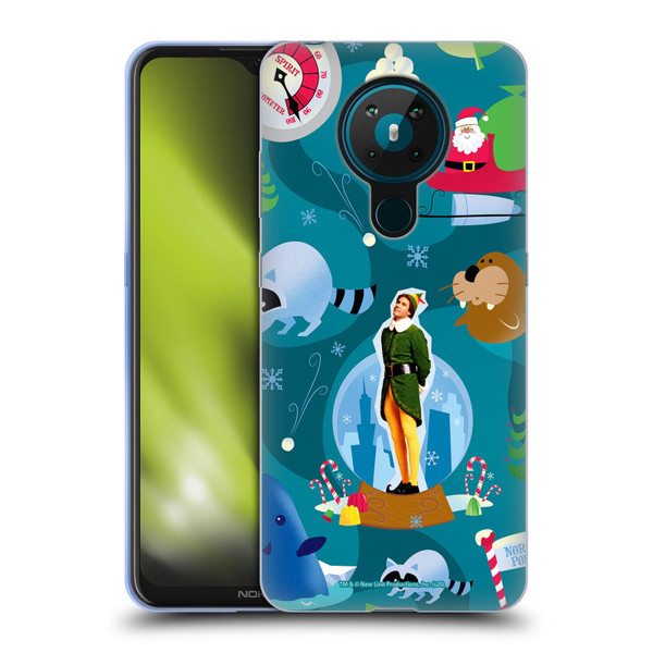 Elf Movie Graphics 1 Animals Pattern Soft Gel Case for Nokia 5.3