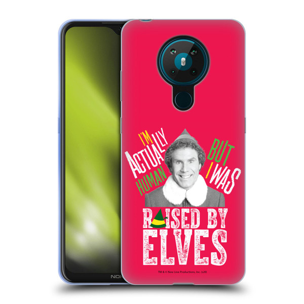 Elf Movie Graphics 1 Raised By Elves Soft Gel Case for Nokia 5.3