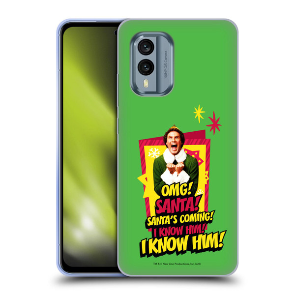 Elf Movie Graphics 1 Buddy Soft Gel Case for Nokia X30