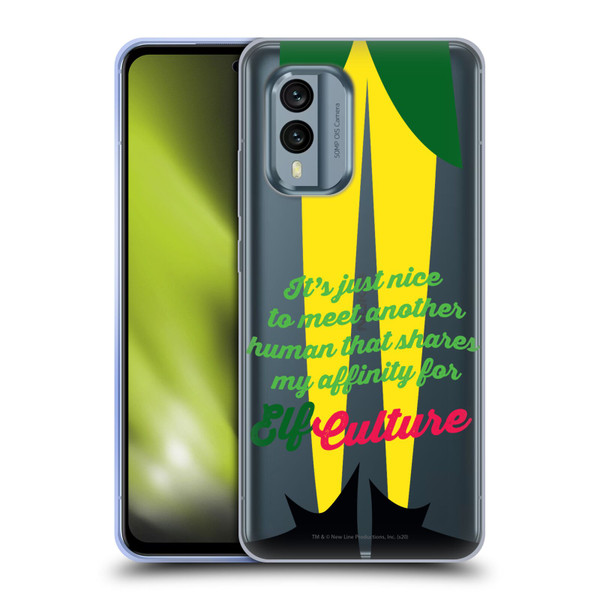 Elf Movie Graphics 1 Legs Soft Gel Case for Nokia X30