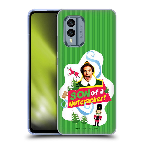 Elf Movie Graphics 1 Nutcracker Soft Gel Case for Nokia X30