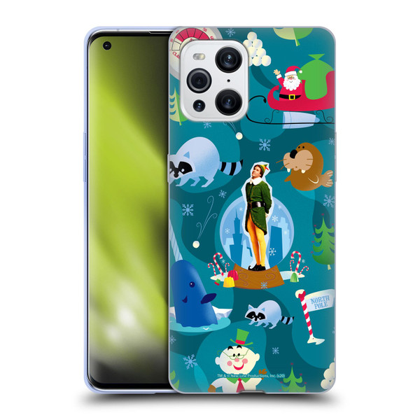 Elf Movie Graphics 1 Animals Pattern Soft Gel Case for OPPO Find X3 / Pro