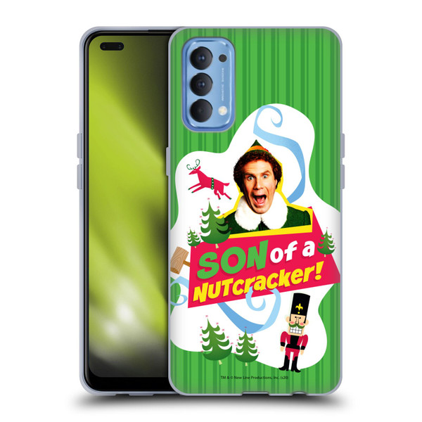 Elf Movie Graphics 1 Nutcracker Soft Gel Case for OPPO Reno 4 5G