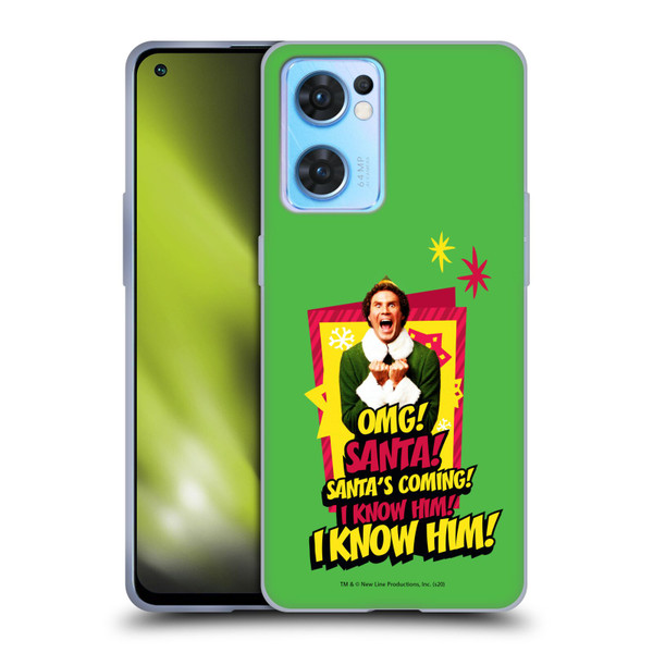 Elf Movie Graphics 1 Buddy Soft Gel Case for OPPO Reno7 5G / Find X5 Lite