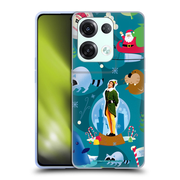 Elf Movie Graphics 1 Animals Pattern Soft Gel Case for OPPO Reno8 Pro