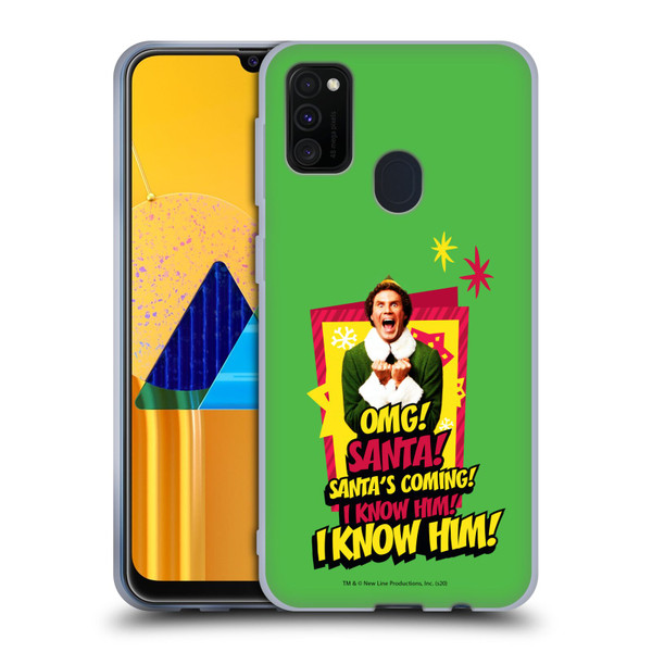 Elf Movie Graphics 1 Buddy Soft Gel Case for Samsung Galaxy M30s (2019)/M21 (2020)