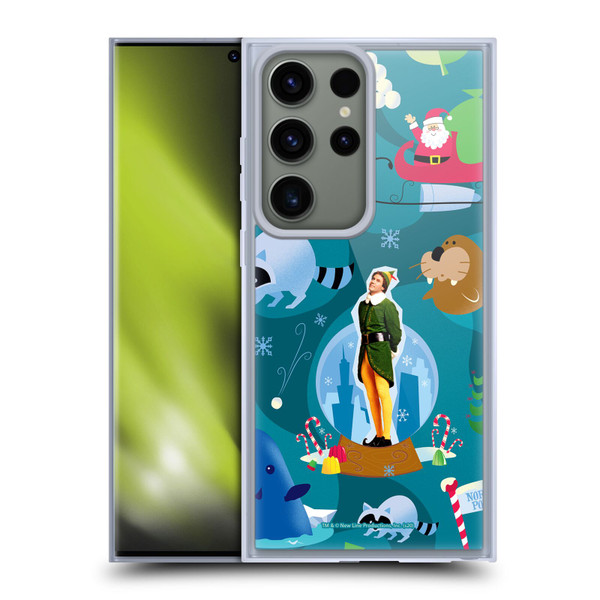 Elf Movie Graphics 1 Animals Pattern Soft Gel Case for Samsung Galaxy S23 Ultra 5G