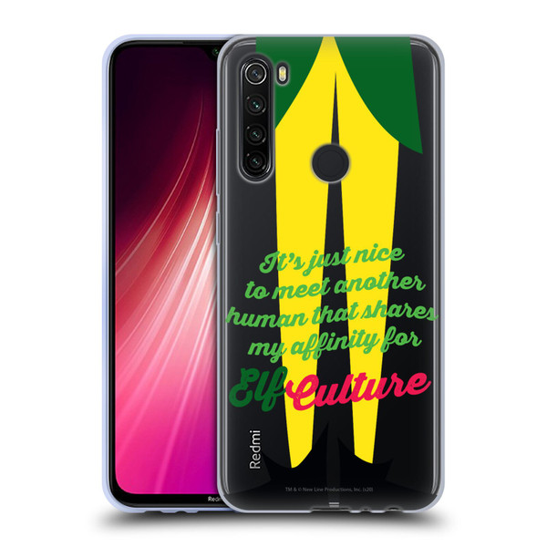 Elf Movie Graphics 1 Legs Soft Gel Case for Xiaomi Redmi Note 8T
