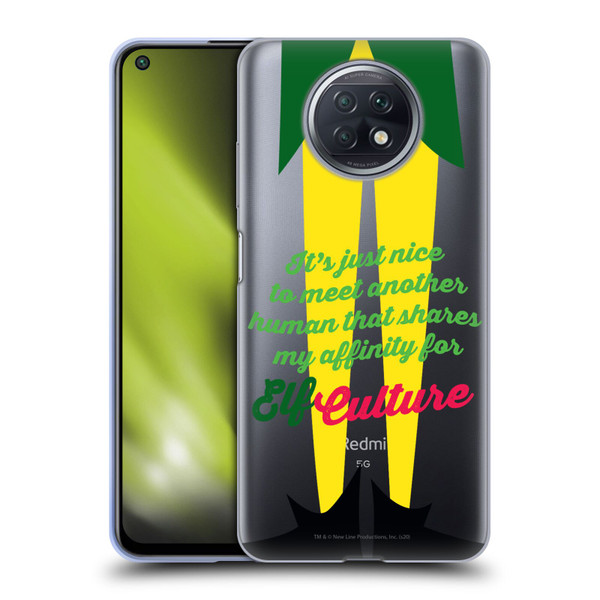 Elf Movie Graphics 1 Legs Soft Gel Case for Xiaomi Redmi Note 9T 5G