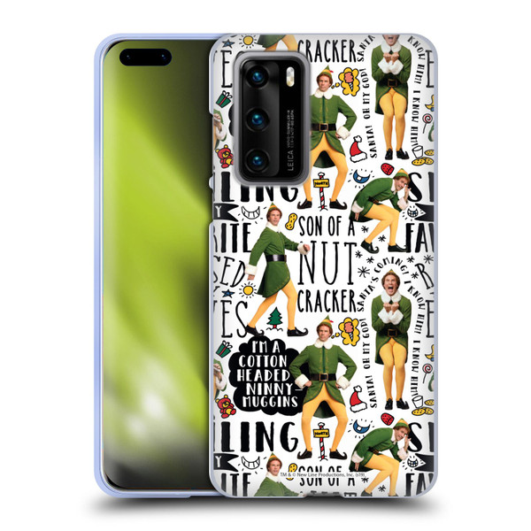 Elf Movie Graphics 2 Buddy Pattern Soft Gel Case for Huawei P40 5G
