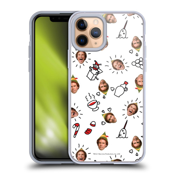 Elf Movie Graphics 2 Buddy Face Pattern Soft Gel Case for Apple iPhone 11 Pro