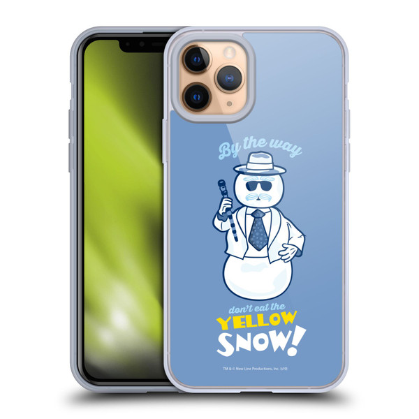 Elf Movie Graphics 2 Snowman Soft Gel Case for Apple iPhone 11 Pro