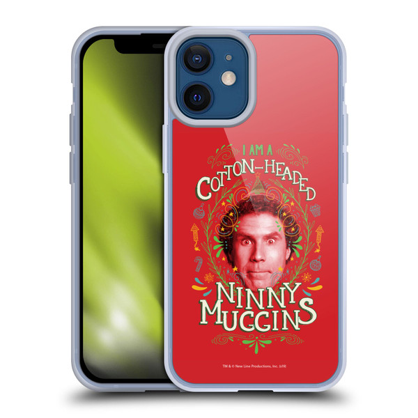 Elf Movie Graphics 2 Ninny Muggins Soft Gel Case for Apple iPhone 12 Mini