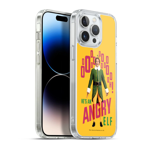 Elf Movie Graphics 2 Angry Elf Soft Gel Case for Apple iPhone 13 Pro Max & MagSafe
