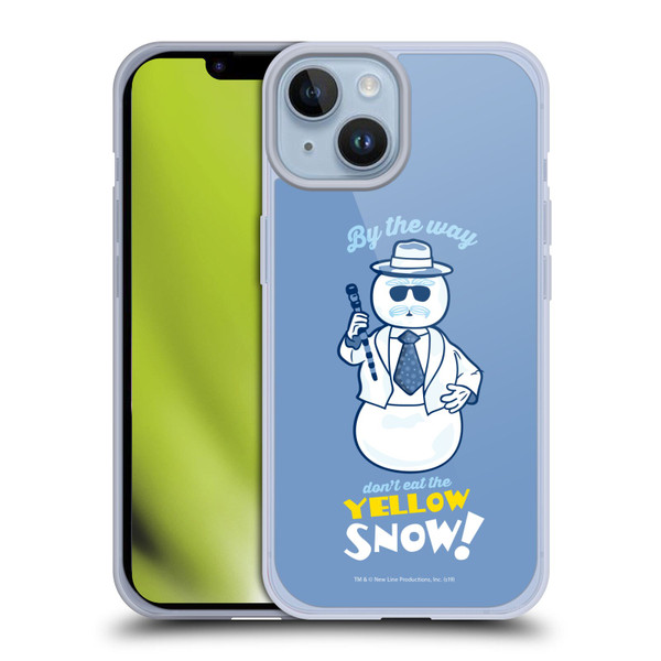 Elf Movie Graphics 2 Snowman Soft Gel Case for Apple iPhone 14