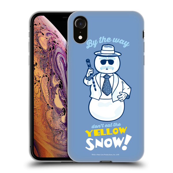 Elf Movie Graphics 2 Snowman Soft Gel Case for Apple iPhone XR