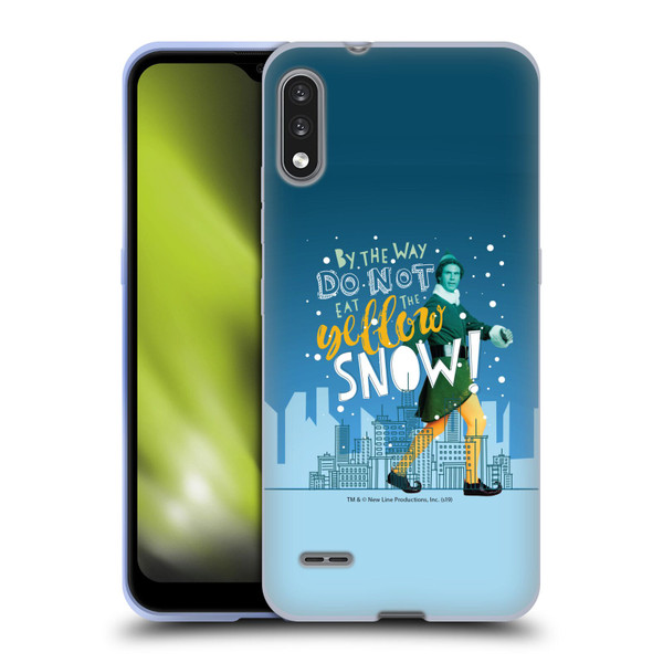 Elf Movie Graphics 2 Yellow Snow Soft Gel Case for LG K22