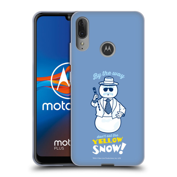 Elf Movie Graphics 2 Snowman Soft Gel Case for Motorola Moto E6 Plus