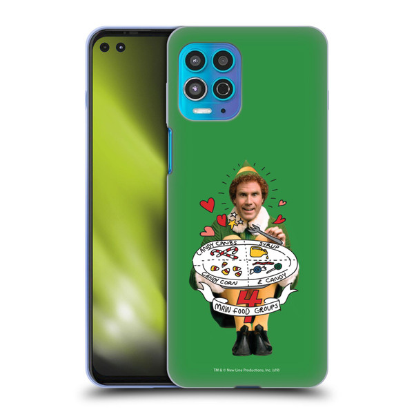 Elf Movie Graphics 2 Buddy Food Groups Soft Gel Case for Motorola Moto G100