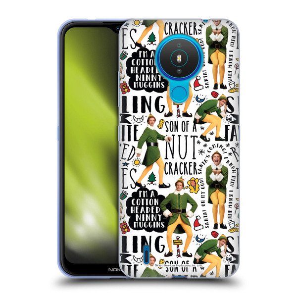 Elf Movie Graphics 2 Buddy Pattern Soft Gel Case for Nokia 1.4