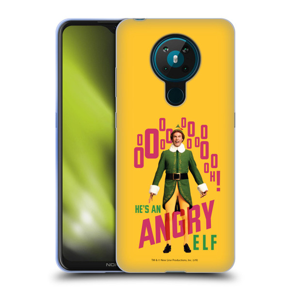 Elf Movie Graphics 2 Angry Elf Soft Gel Case for Nokia 5.3