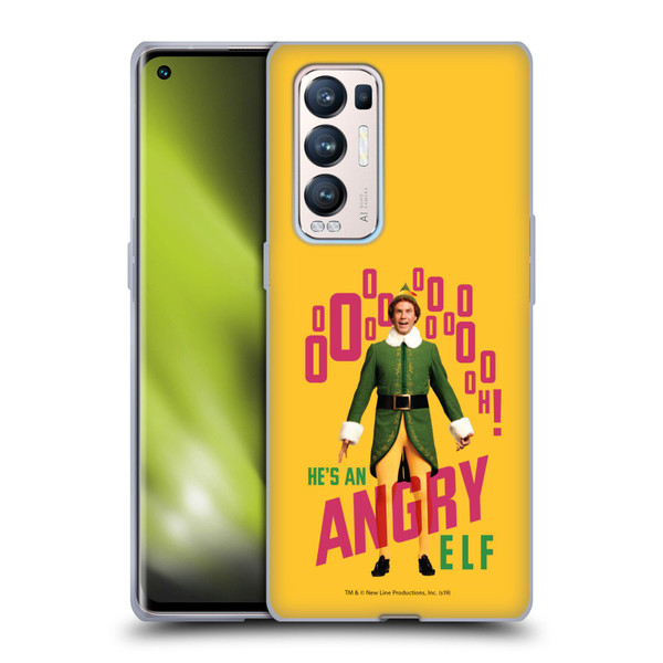 Elf Movie Graphics 2 Angry Elf Soft Gel Case for OPPO Find X3 Neo / Reno5 Pro+ 5G