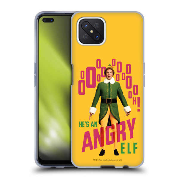 Elf Movie Graphics 2 Angry Elf Soft Gel Case for OPPO Reno4 Z 5G